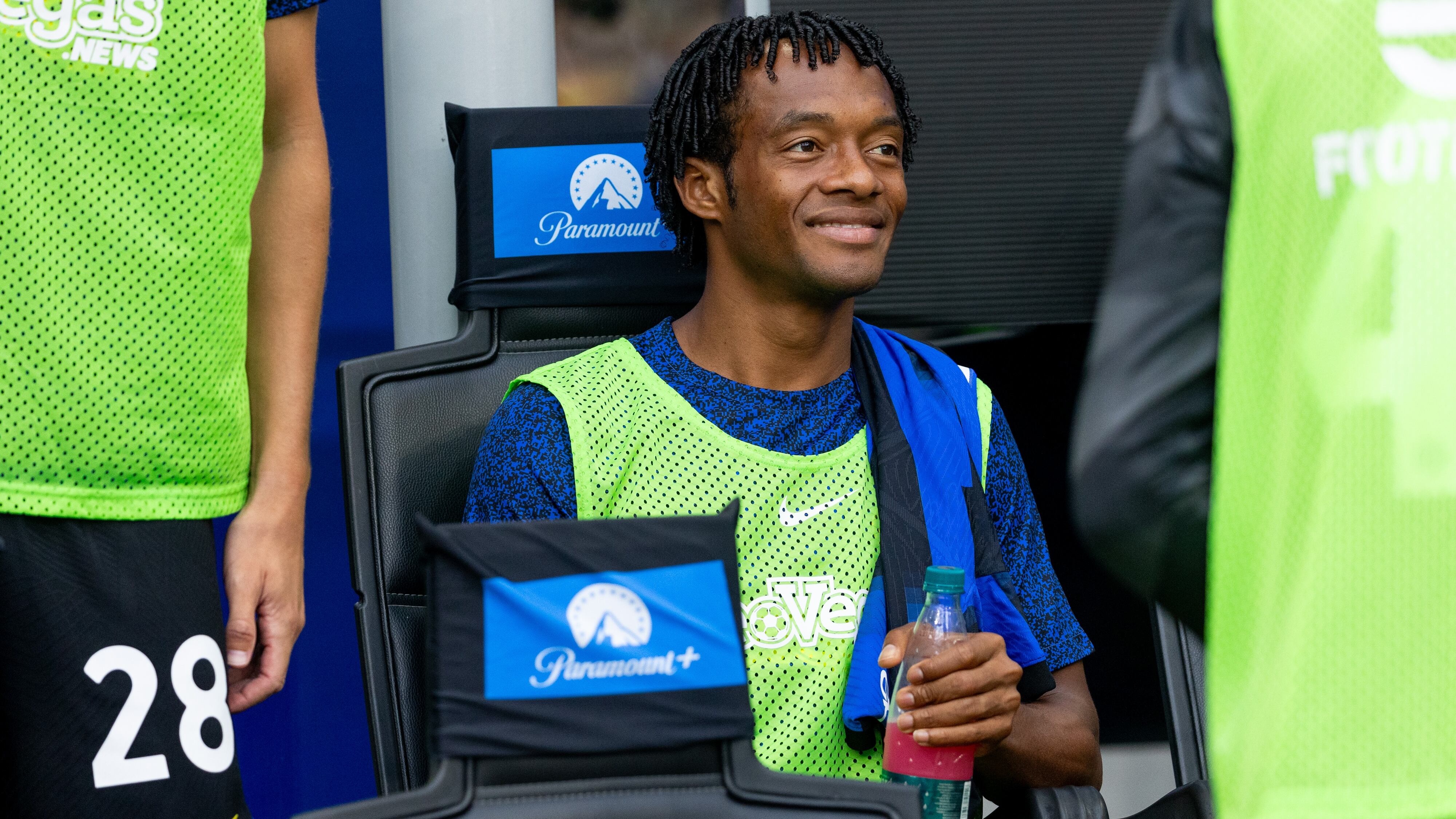 Juan Cuadrado, jugador del Inter de Milán.