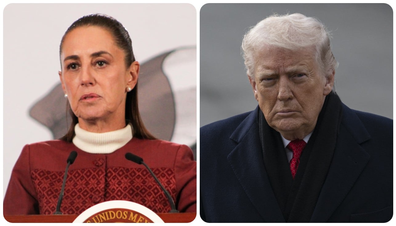 Claudia Sheinbaum y Donald Trump