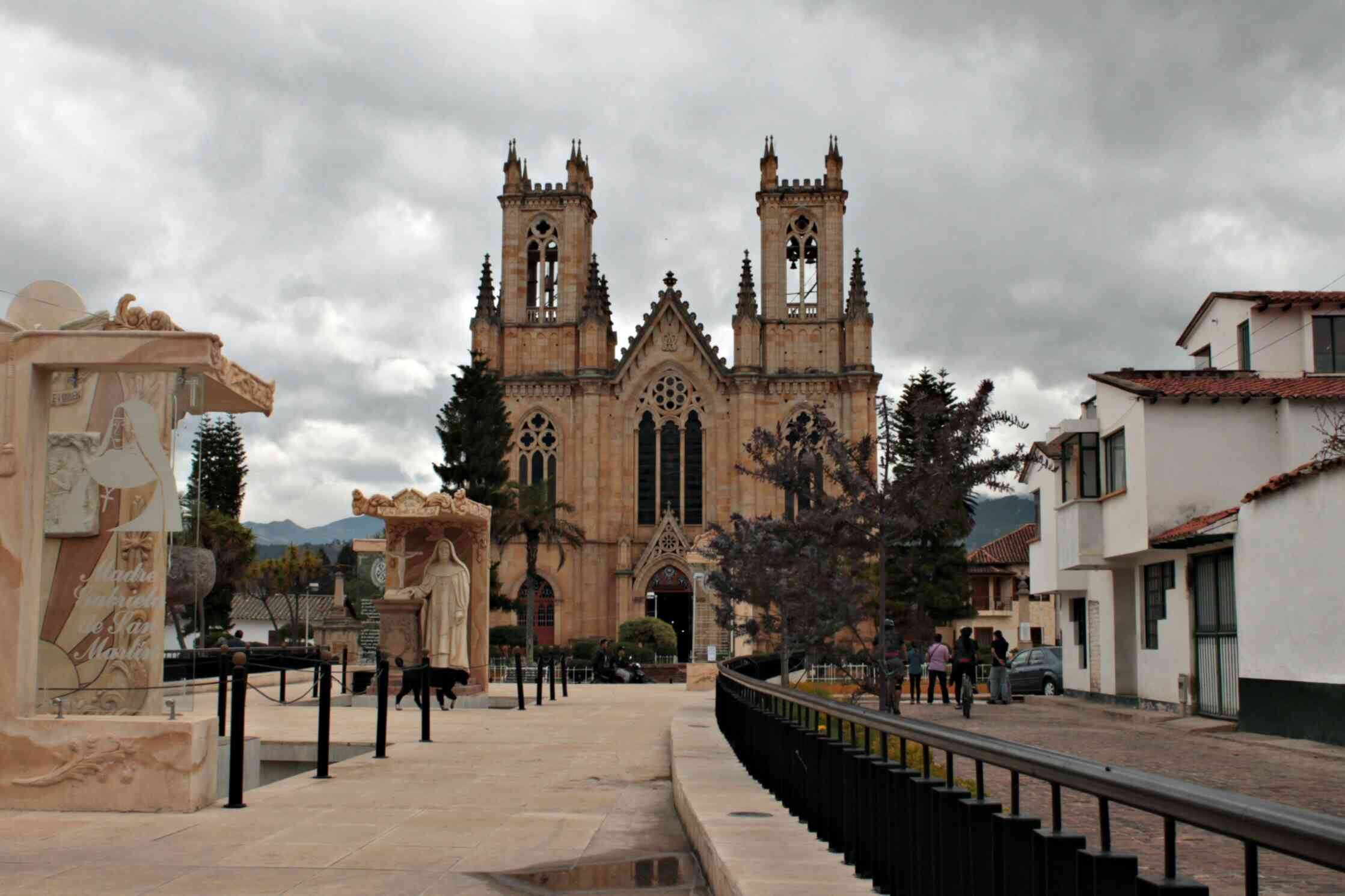 Vista del Templo Nuestra Señora de las Nieves en Firavitoba. Foto: Laura Muñoz / Revista Semana