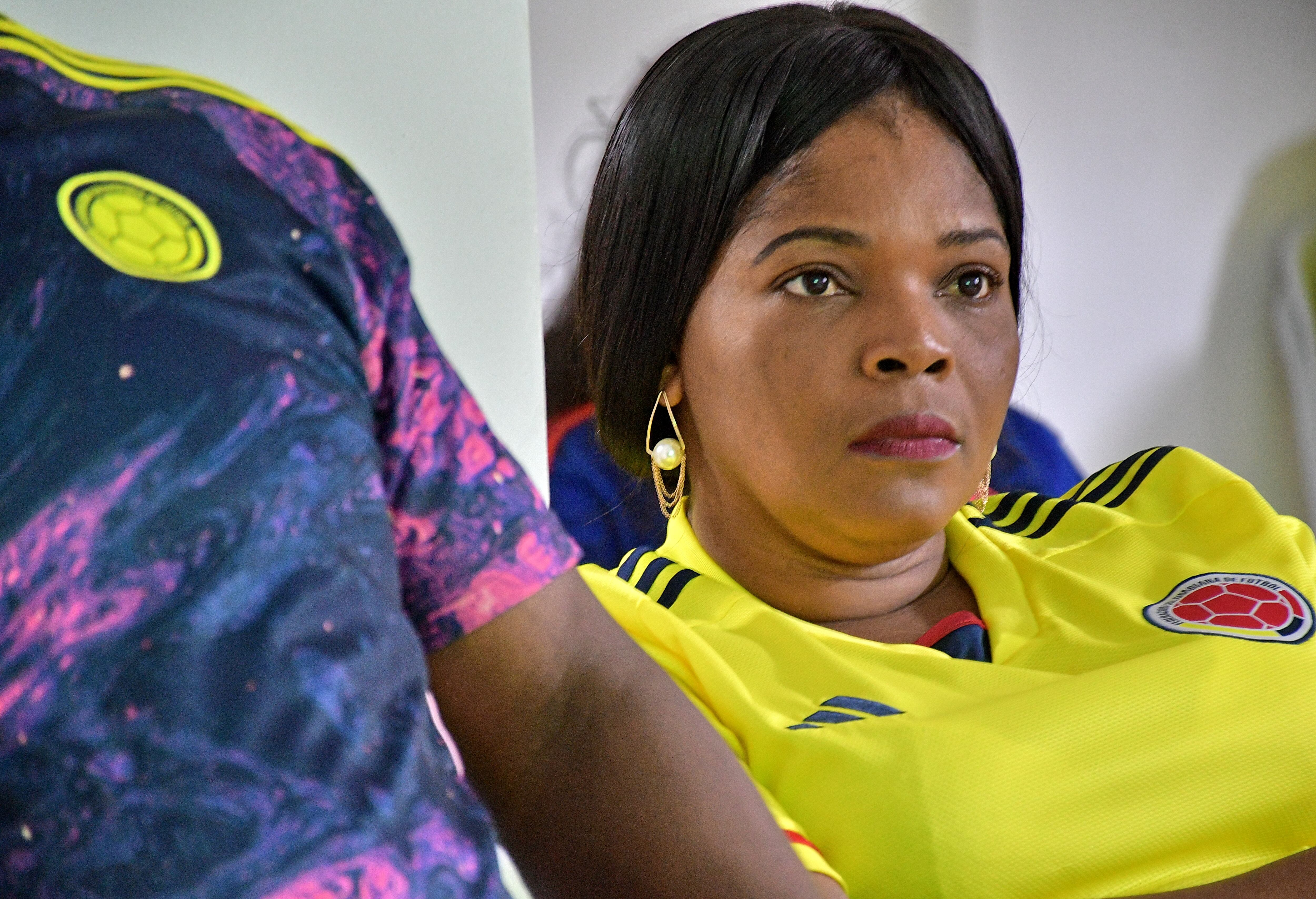 Las reacciones de la familia de Linda Caicedo luego del encuentro Colombia vs Marruecos. El país Acompaño a sus padres Herlinda y don Mauro Caicedo a vivir este partido de su hija en el mundial Femenino de futbol.