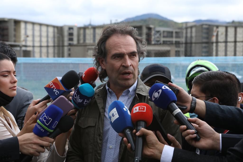 Fico Gutierrez en la Picota rueda de prensa