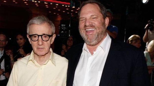 Woody Allen y Harvey Weinstein