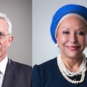 Piedad Cordoba y Alvaro Uribe Vélez