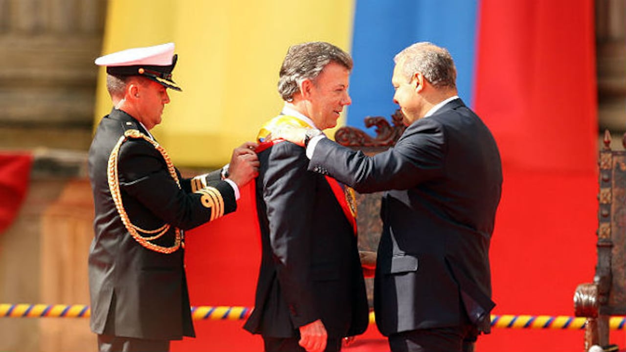 Posesión presidencial del expresidente Juan Manuel Santos.