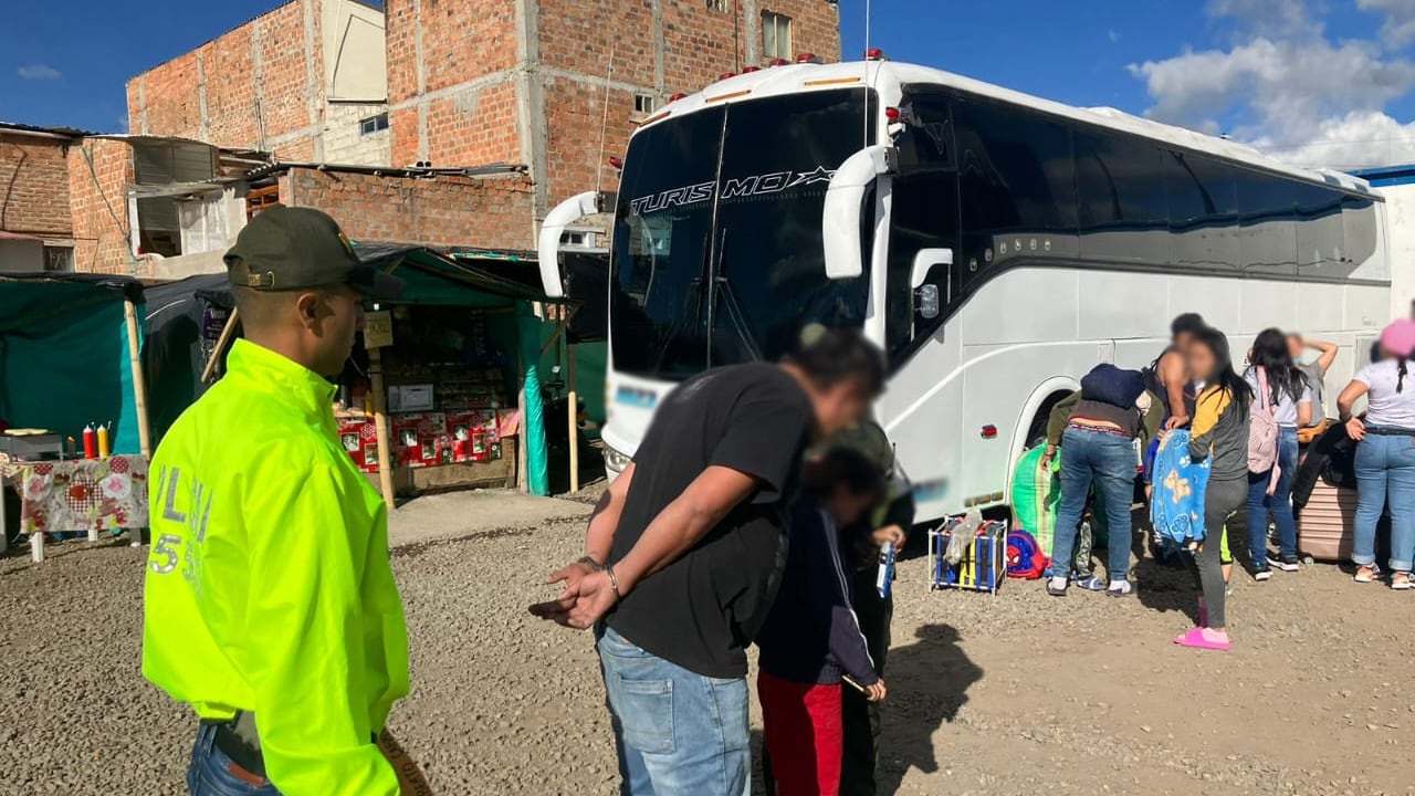 Una red de tráfico de migrantes en el Golfo de Urabá.
