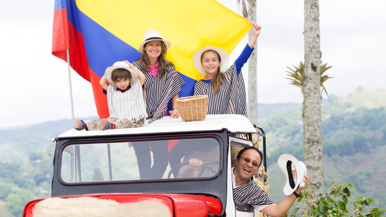 Foto de referencia de turistas en el Eje Cafetero, en Colombia