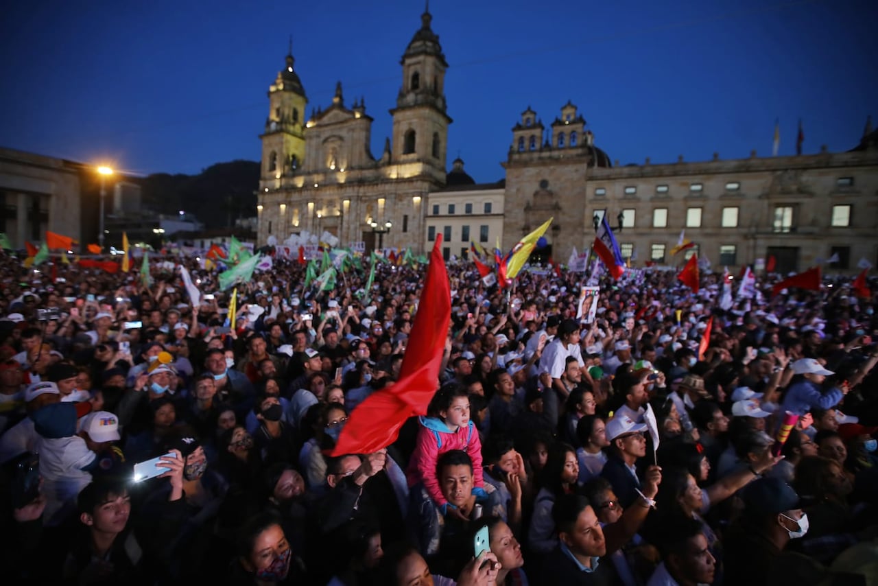 Cierre campaña Gustavo Petro