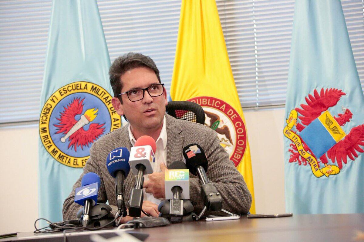 Juan Guillermo Zuluaga, uno de los tres gobernadores amenazados en Colombia, según la Defensoría del Pueblo.