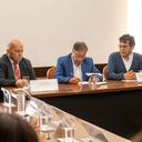 Presidente Petro y sus delegados de paz en los diálogos con el ELN