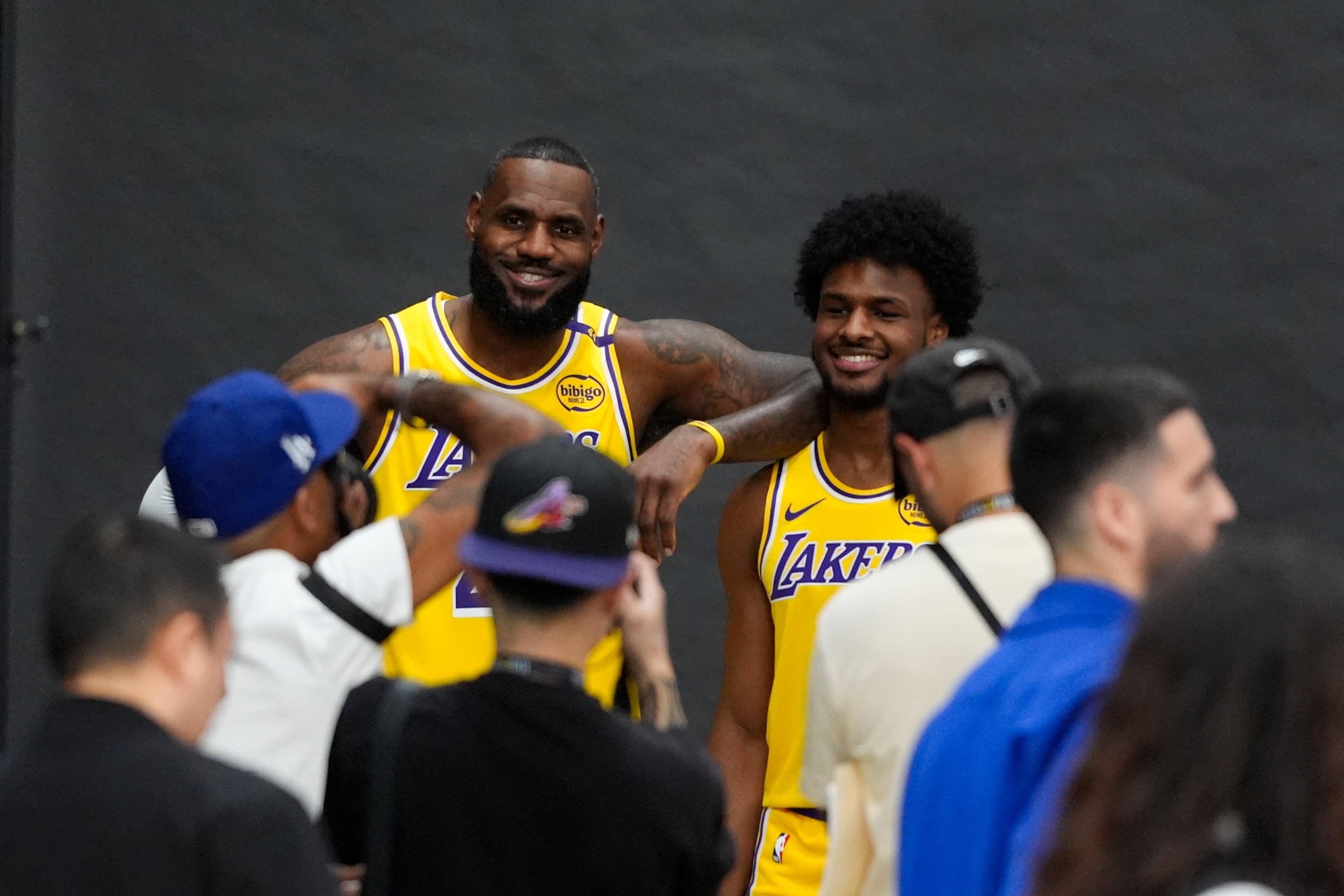 LeBron James, jugador de los Angeles Lakers de la NBA