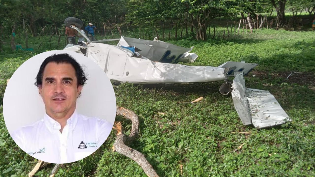 Abogado y piloto aficionado que murió en accidente aéreo en Atlántico.