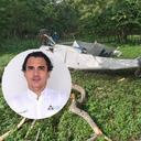 Abogado y piloto aficionado que murió en accidente aéreo en Atlántico.
