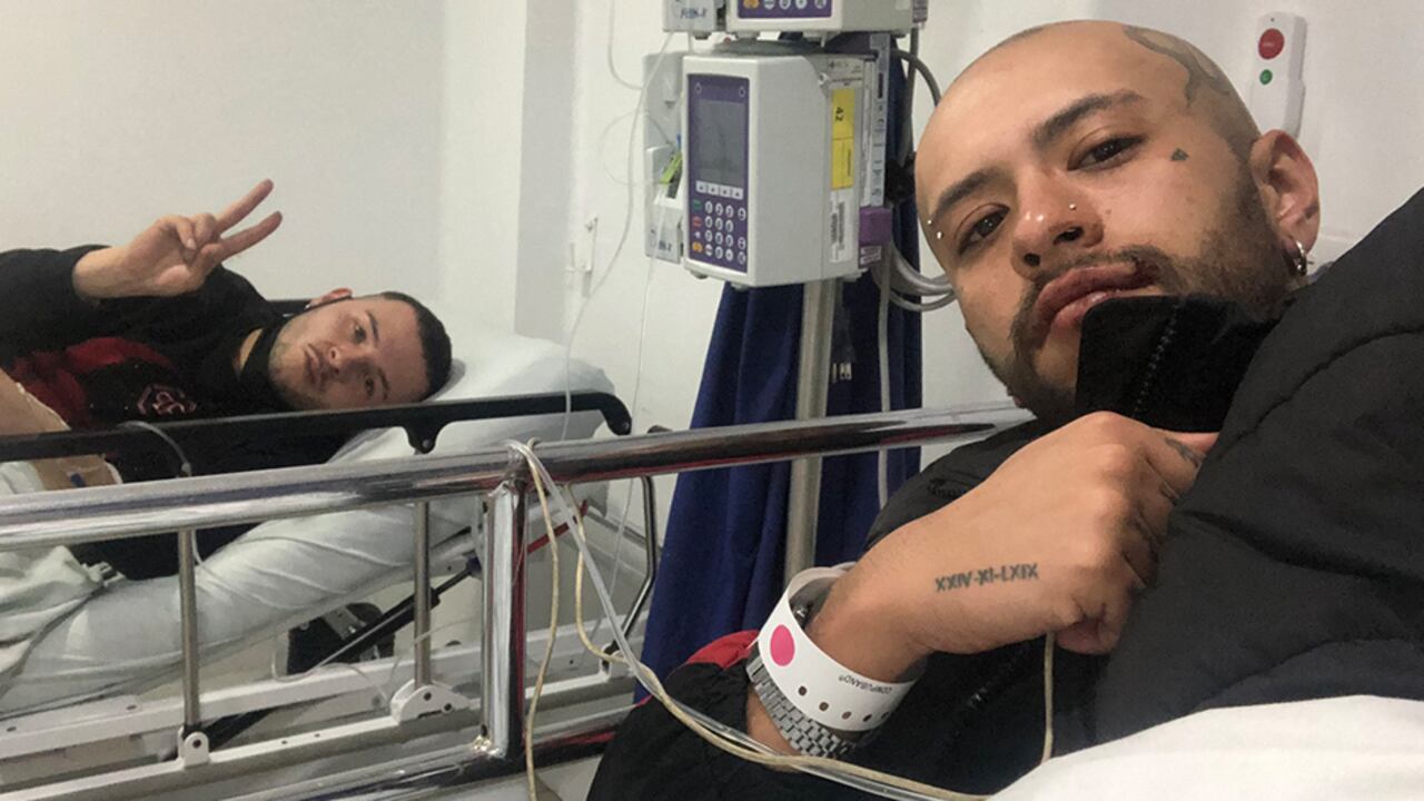 Tato y Beto: la historia de la pareja que fue golpeada por intolerantes en el sur de Bogotá.