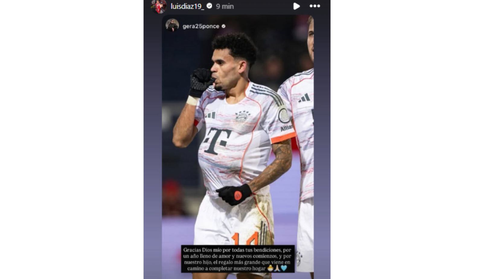 Geraldine Ponce reacciona a celebración de Luis Díaz en la cancha