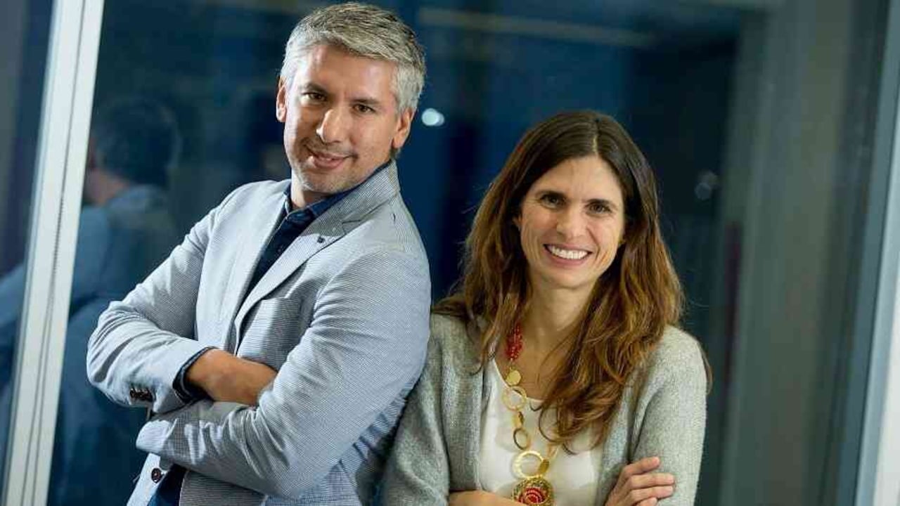 Jaime Sánchez, director de Desarrollo de Negocios de Flash Mobile y Gretta González, gerente general de Flash Mobile en México.