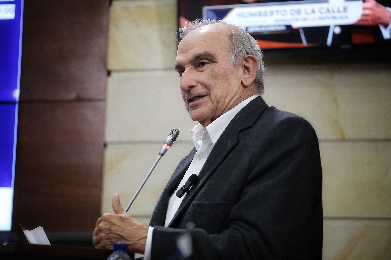 Humberto de la Calle. FOTO: Cortesía prensa Humberto de la Calle