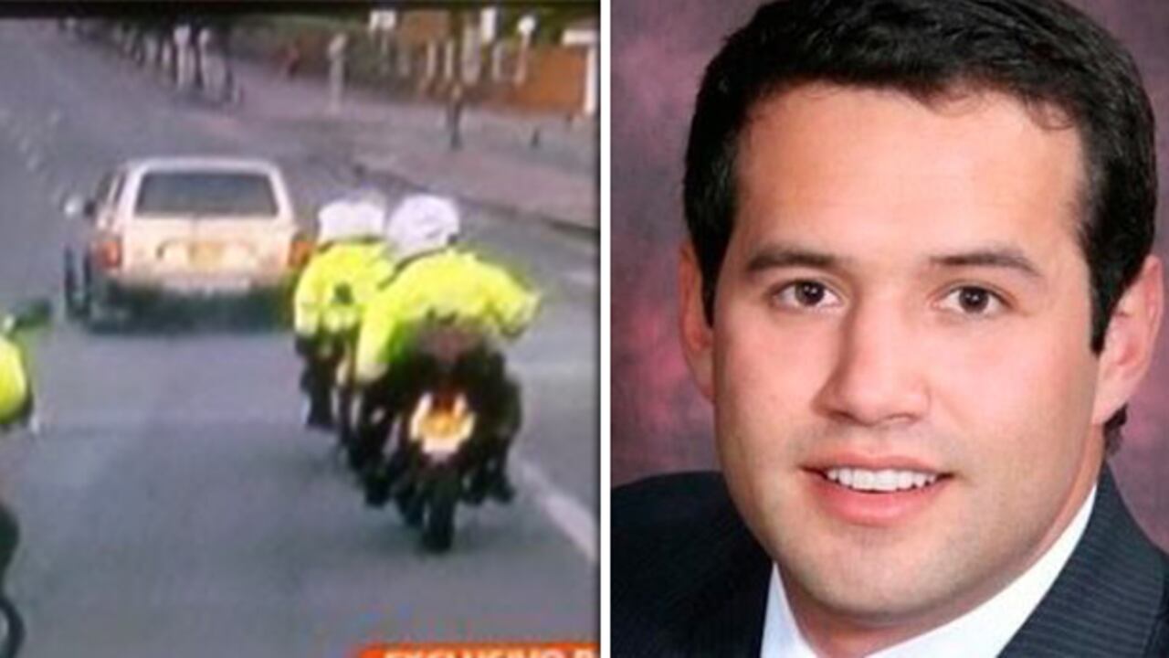 Martínez protagonizó un nuevo escándalo en las calles de Bogotá al comando de un vehículo perseguido por varias cuadras por la Policía.