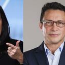 María Fernanda Cabal y Carlos Caicedo.