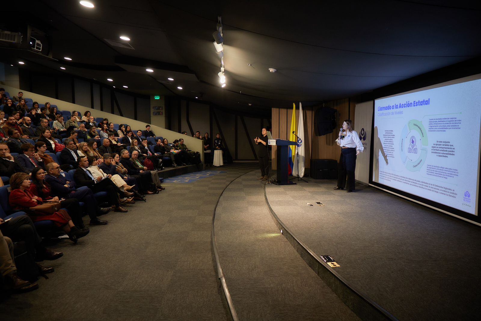 La Defensoría del Pueblo presentó la Alerta Temprana 2025.