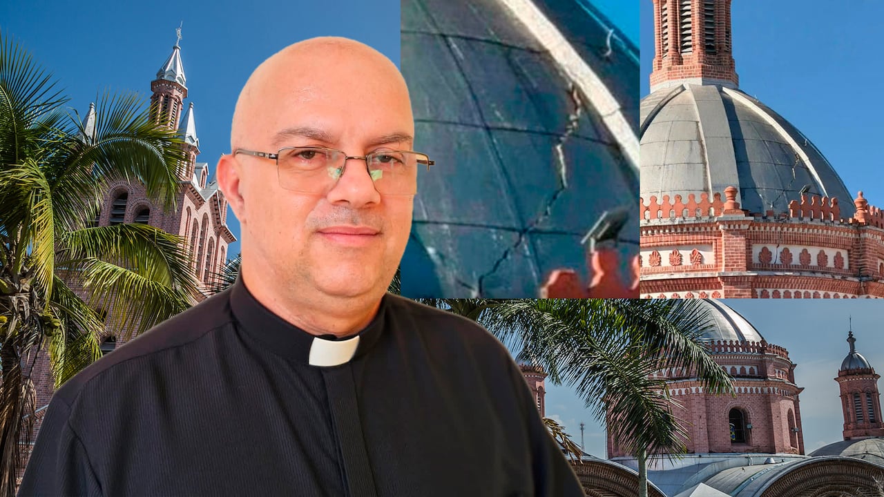 “No me explico cómo la basílica sobrevivió a un impacto tan impresionante como este terremoto”, dijo el padre Alcides de Jesús Orozco Orozco.