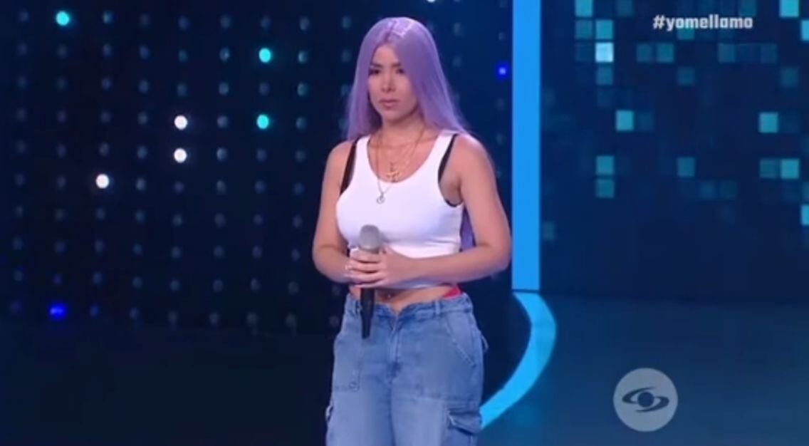 A 'Yo me llamo' se presentó la creadora de contenido Alexa Torres.