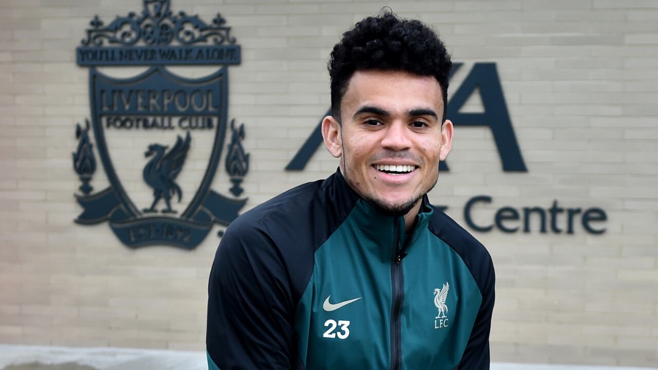 El colombiano tuvo su primer día en las instalaciones del Liverpool