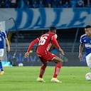Beckham Castro dio gol y asistencia en los dos juegos de Millonarios ante América.