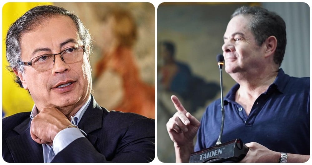 Gustavo Petro y Germán Vargas Lleras.