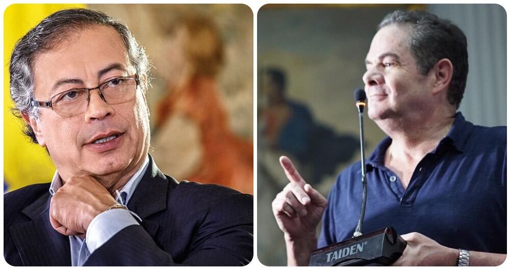 Gustavo Petro y Germán Vargas Lleras.