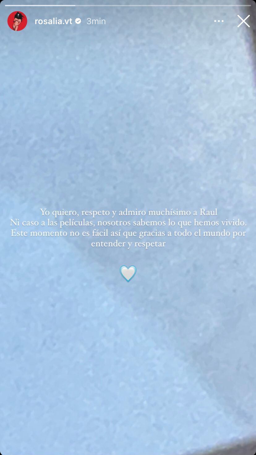 La española se pronunció sobre su ruptura amorosa con el puertorriqueño.