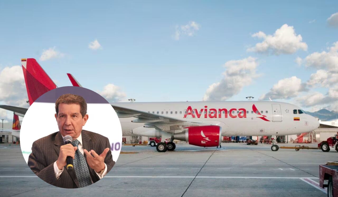 (Foto de fondo: Cortesía Avianca / Foto del círculo: Semana)