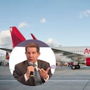 (Foto de fondo: Cortesía Avianca / Foto del círculo: Semana)