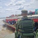 unidades de la Armada de Colombia con apoyo de la comunidad ubicaron un cuerpo sin vida sobre el río Magdalena, a la altura de Magangué - Bolívar.