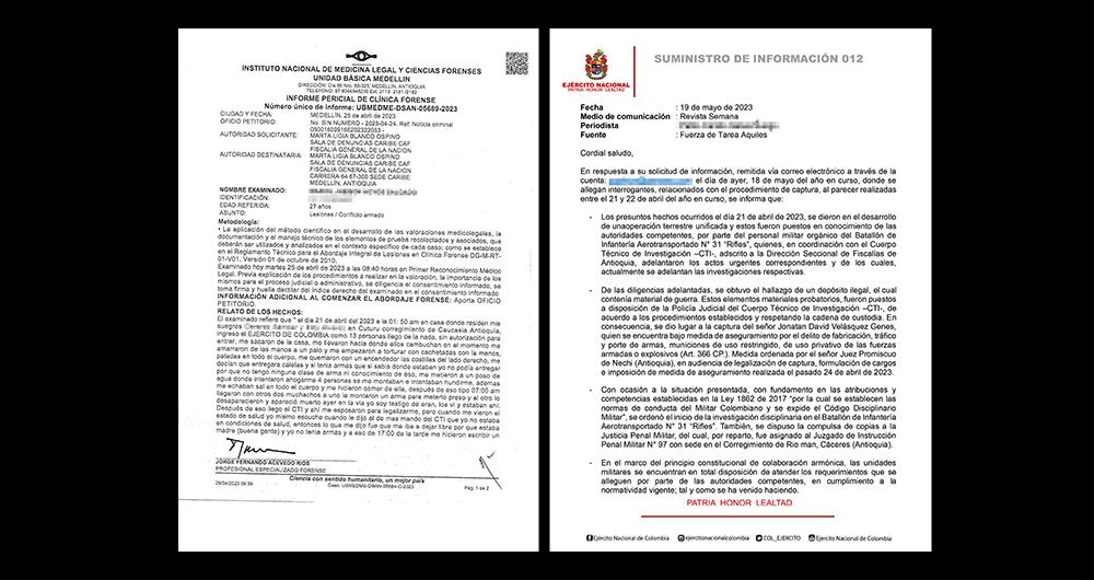 El Ejército reitera que está dispuesto a colaborar en las investigaciones, algo que resulta necesario en este oscuro tema del que aún hay mucho que aclarar.