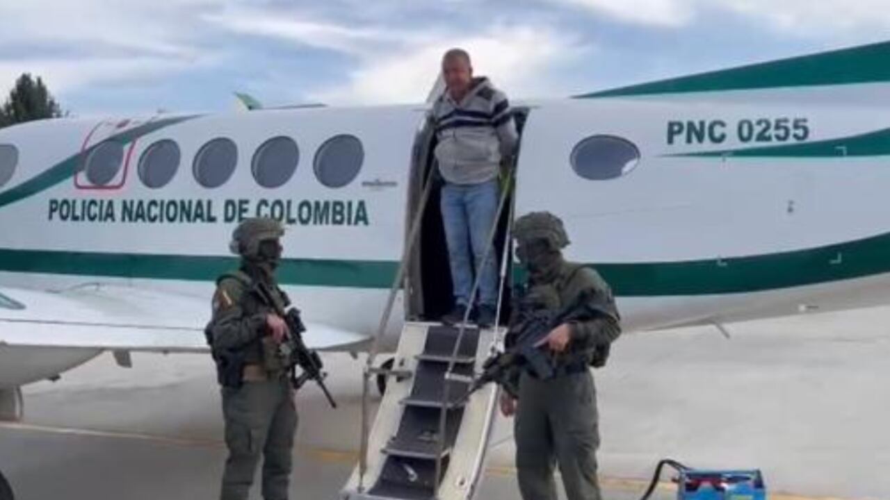 Captura de supuesto narcotraficante en Medellín.