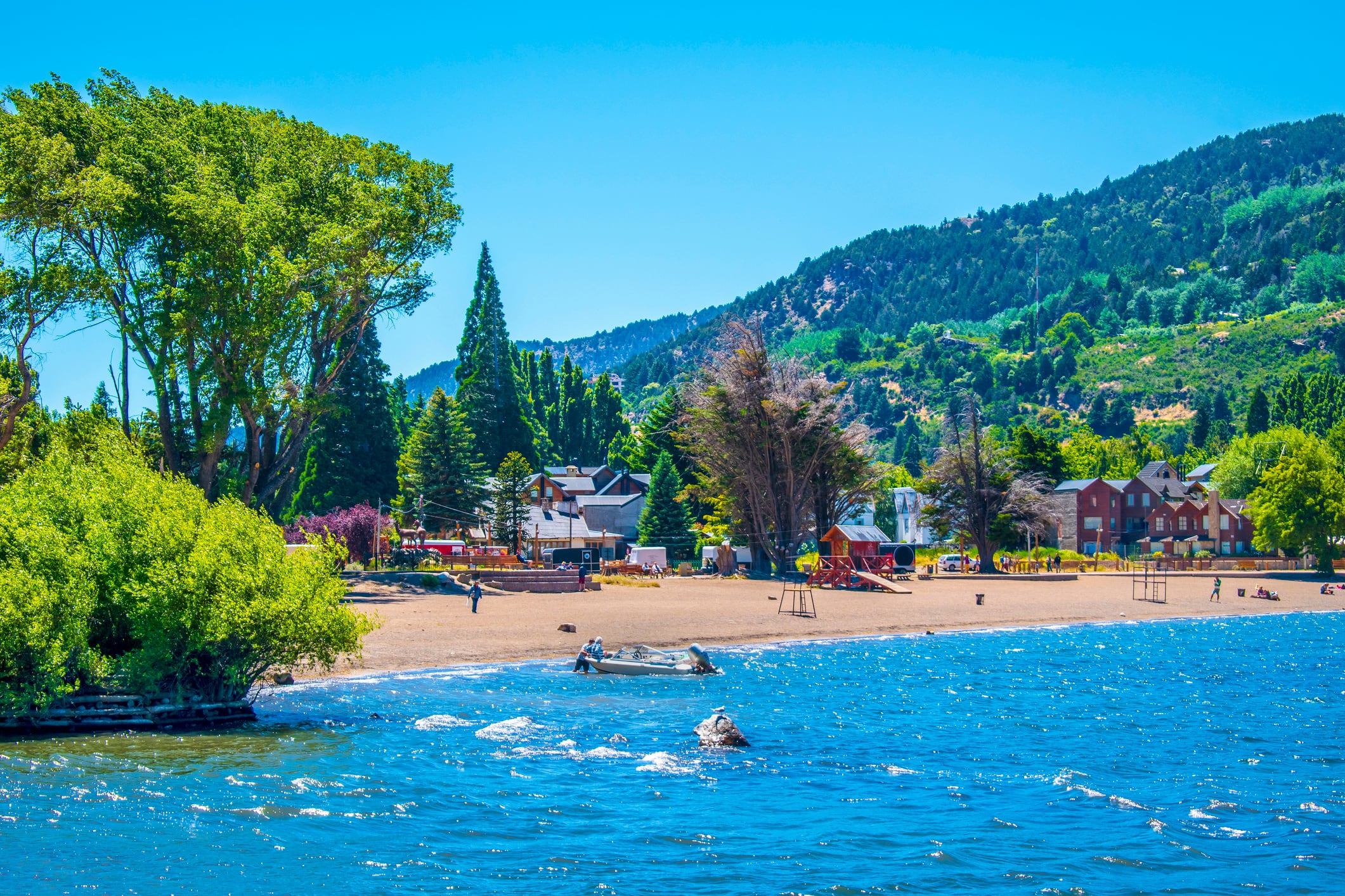 San Martín de Los Andes, la Patagonía, Argentina.