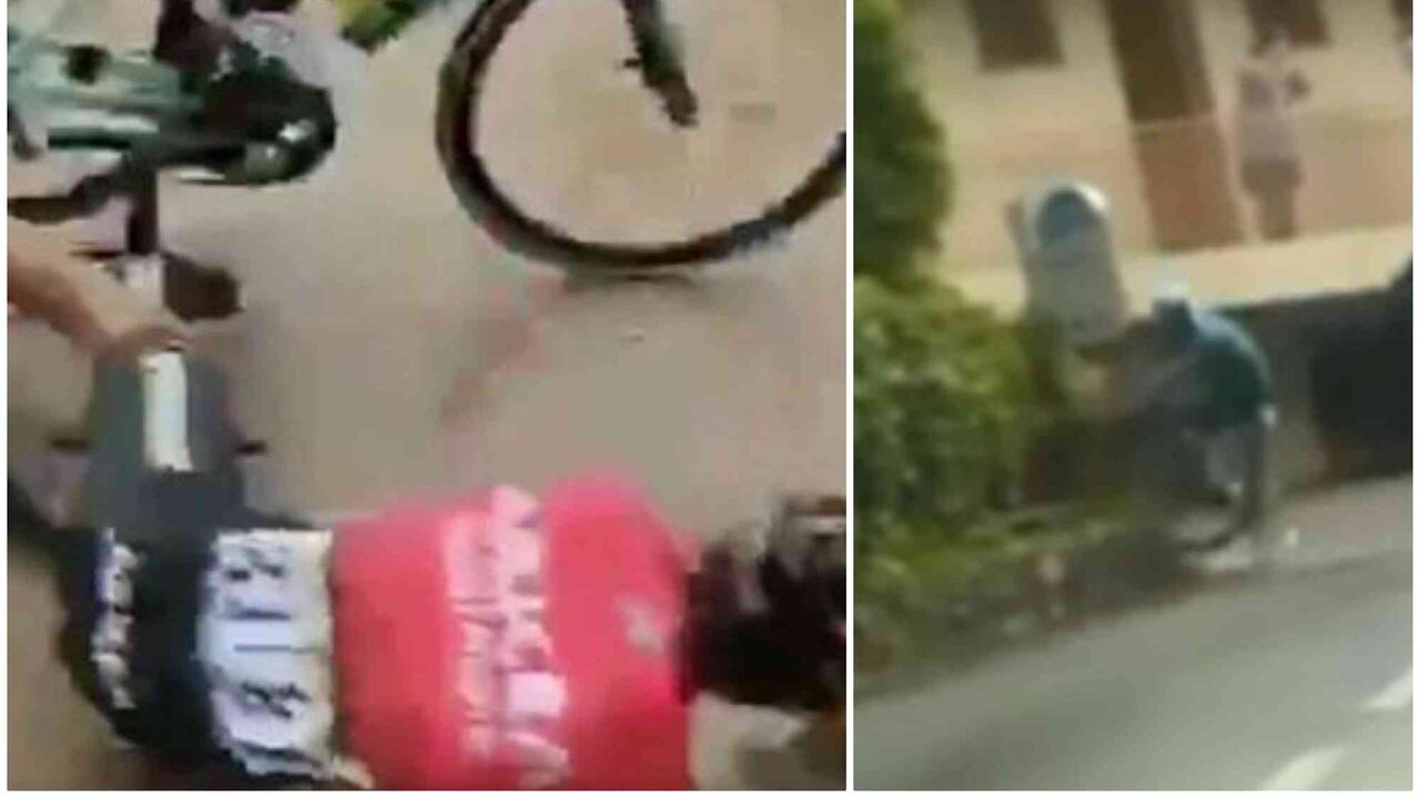 Accidentes y más accidentes en el arranque del Tour.