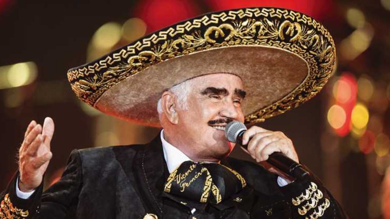 Vicente Fernández y las canciones que lo inmortalizarán.