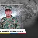 El soldado Roger Armando Guzmán Chanchí.