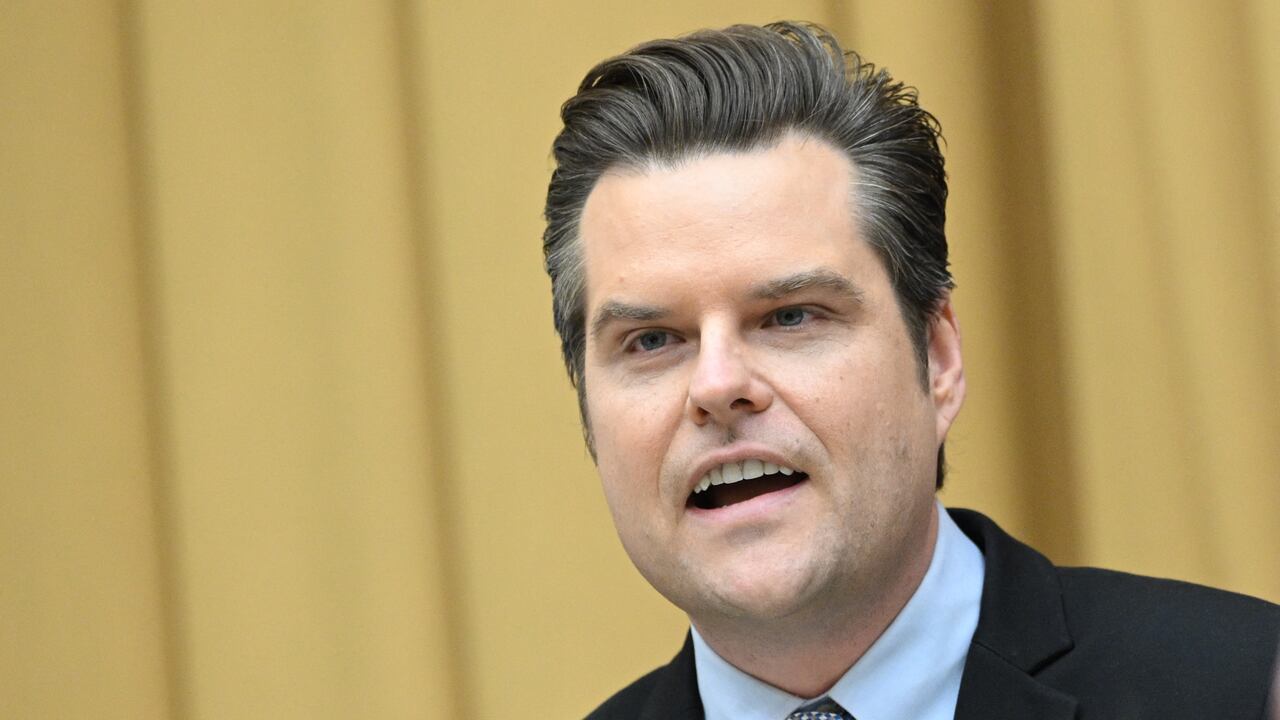 Matt Gaetz renunció a la opción de ser el nuevo Fiscal General de los Estados Unidos.