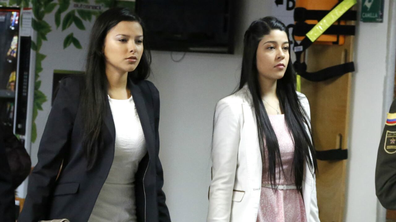 Laura Moreno (izq.) y Jessy Quintero serían beneficiarias del testimonio del funcionario judicial.