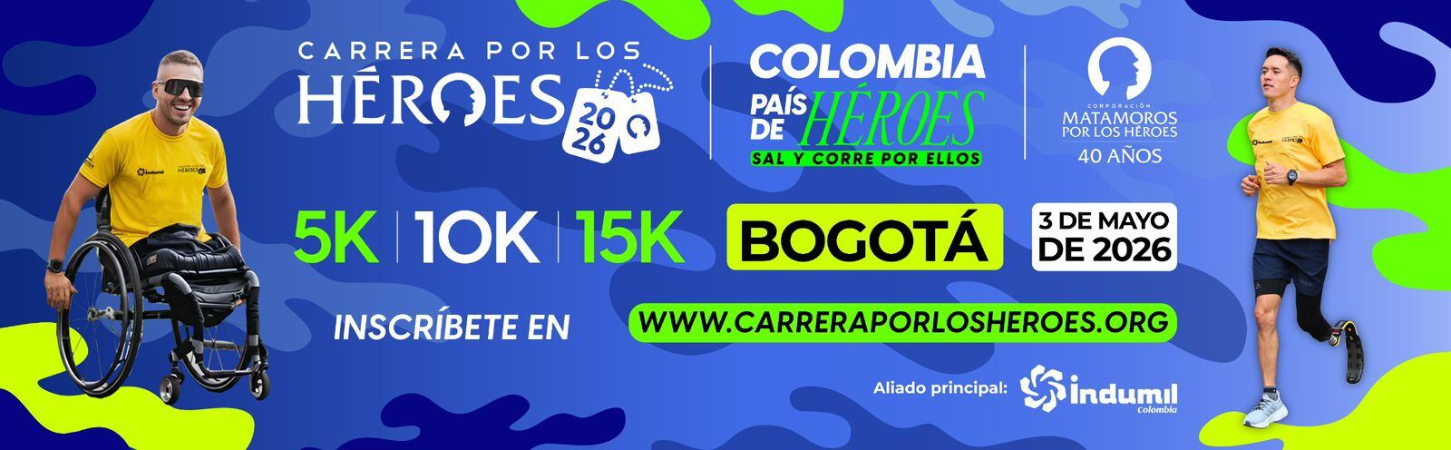 Carrera por los héroes.