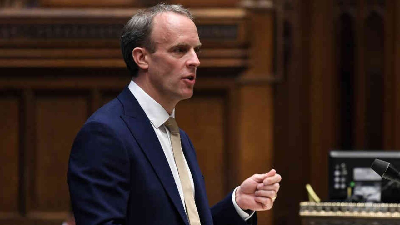 Dominic Raab, secretario de asuntos exteriores del Reino Unido, fue uno de los principales promotores de la legislación.