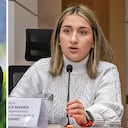 El presidente Gustavo Petro y la directora del Dapre, Laura Sarabia.