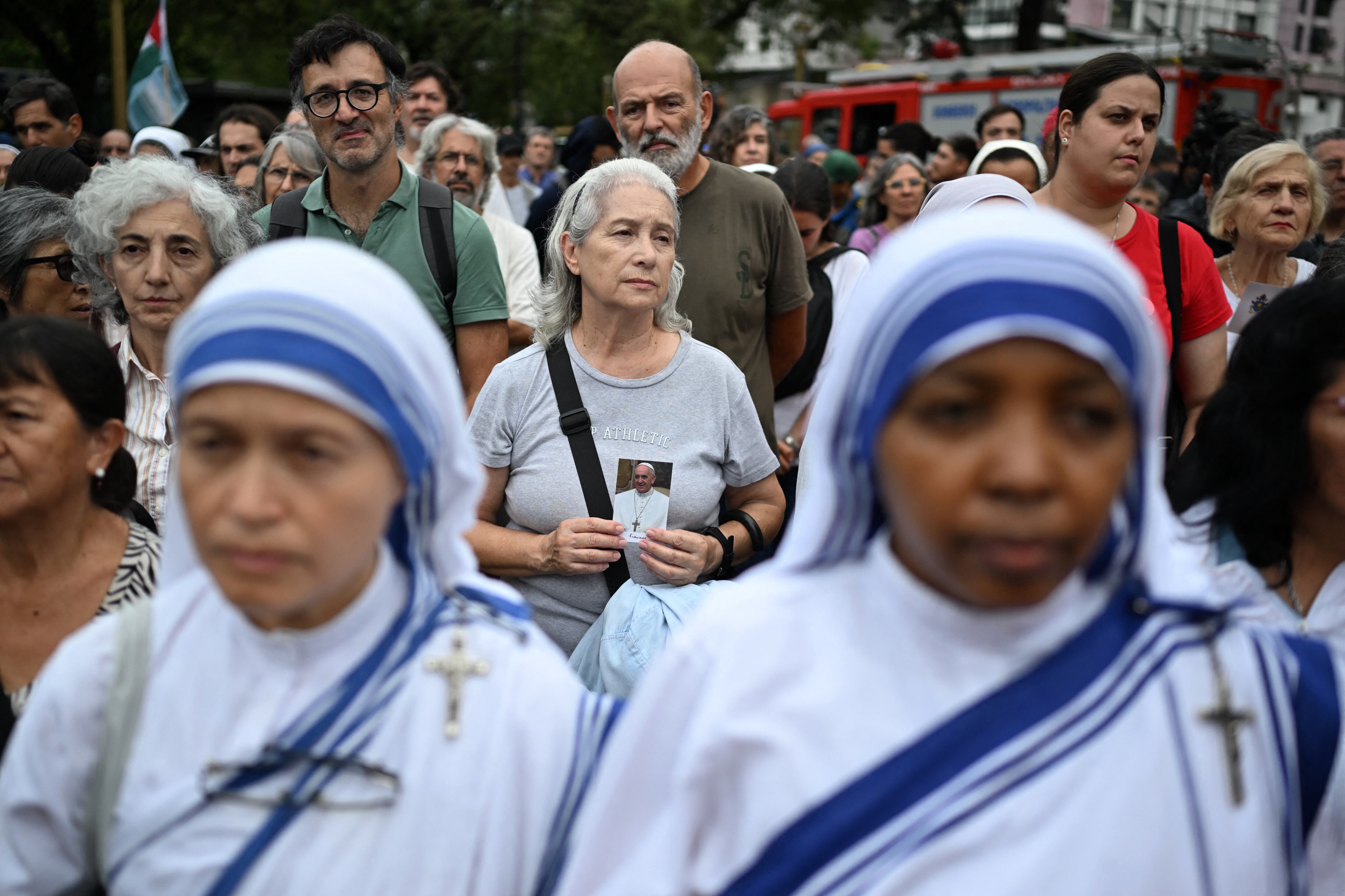 Misa por el papa Francisco en Buenos Aires