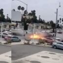 Accidente en el suroeste de Los Ángeles