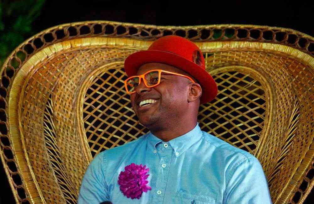 Andrés Mauricio Mosquera sonríe el jueves 17 de noviembre de 2016 en Quibdó, Chocó, durante Foro Economía Digital llevado a cabo en el marco del II Festival Detonante. Foto: Carlos Julio Martínez / SEMANA