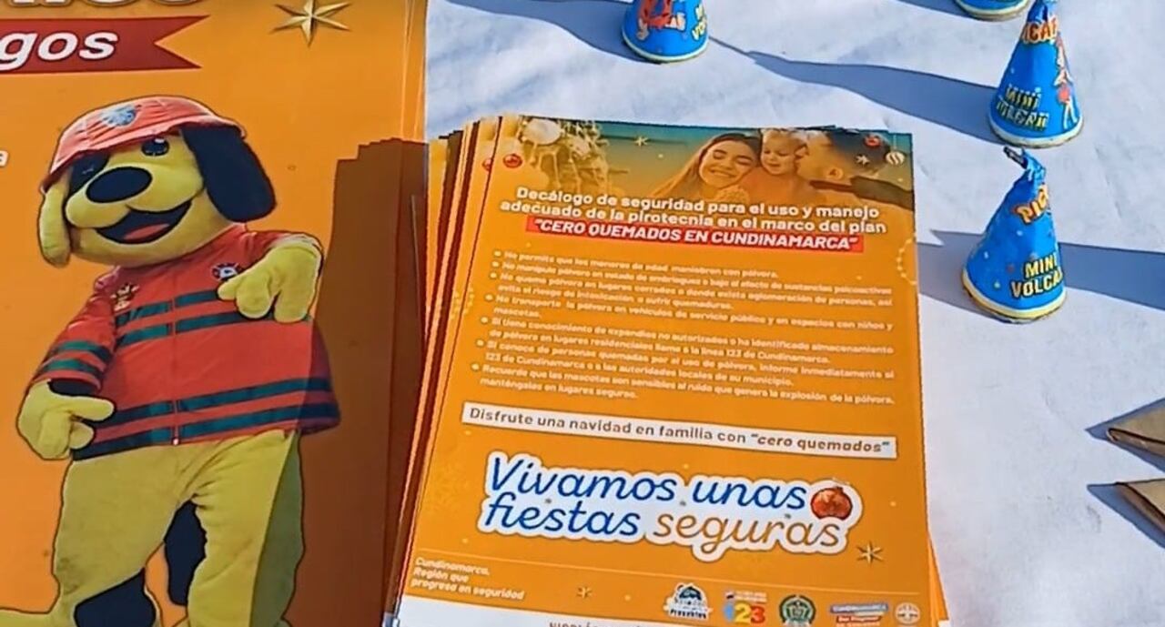 La Gobernación y la Policía ya adelantan acciones de sensibilización sobre el uso y prevención de este tipo de artículos pirotécnicos.