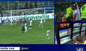 El gol anulado al Cali.