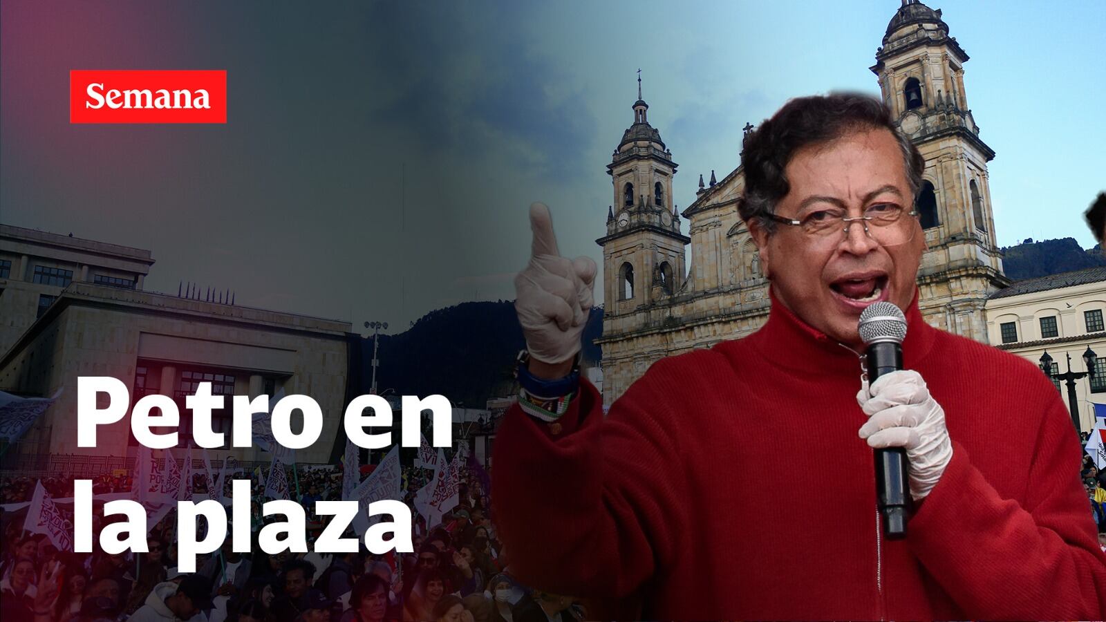 Petro convoca a “defender la soberanía nacional en todas las plazas de Colombia”